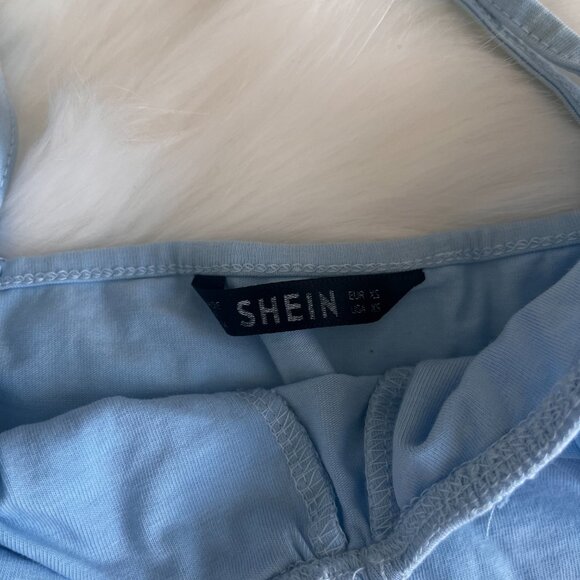 Blue Crop Top - Picture 4 of 4